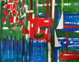 Françoise Samson - Marine - Atelier peinture  libre. V Berthier